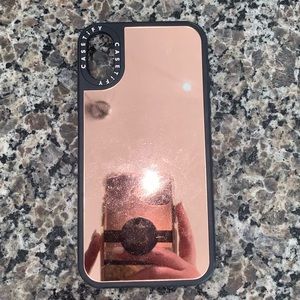 Casetify Gold Mirror iPhone X Case
